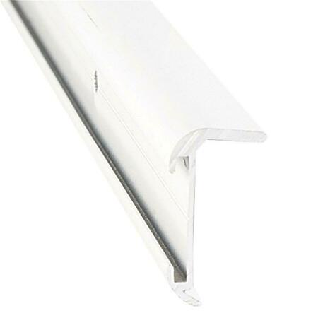 AP PRODUCTS 16 ft. Polar White Aluminum Insert Corner Molding 021-85001-16
